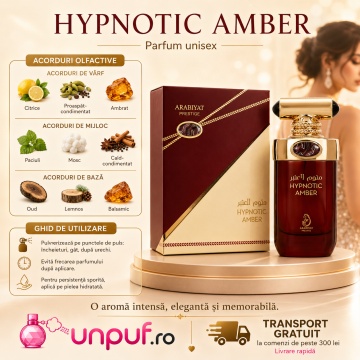 Parfum Arăbesc My Perfumes Hypnotic Amber 100 ml, Damă, edp - Img 9