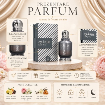 Parfum Arăbesc My Perfumes Lady Way 100 ml, Damă, edp - Img 3