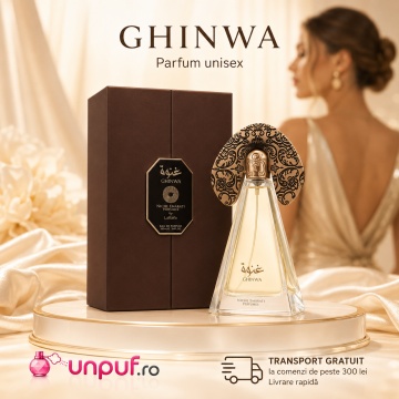 Parfum Arăbesc Niche Emarati Ghinwa Lattafa EDP 100 ml Unisex, Inspirat Baccarat Rouge 540, Aromă Orientală cu Fructe, Chihlimbar Cenușiu, Lemn, Mușchi de Stejar, Iasomie și Lemn de Cedru - Img 10