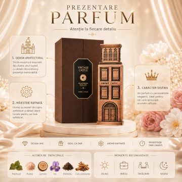 Parfum Arăbesc Niche Emarati Vintage Castle 100 ml, Unisex, Damă, Bărbat, edp - Img 3
