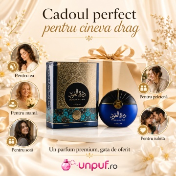 Parfum Arăbesc Original Lattafa Durrat Al Oud EDP 100 ml Unisex, Inspirat Hypnotic Poison, Aromă Lemnos Aromatică cu Lavandă, Portocală, Cardamom, Pralină, Ambră și Note Lemnoase - Img 7