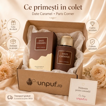 Parfum Arăbesc Paris Corner Date Caramel 100 ml, Apă de Parfum Unisex, Damă și Bărbat, Aromă Gurmand Dulce, Inspirat Angel’s Share - Img 4
