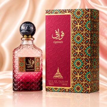 Parfum Arăbesc Paris Corner Qawafi 100 ml, Apă de Parfum Unisex, Damă și Bărbat, Aromă Oriental Lemnoasă, Elegantă și Memorabilă