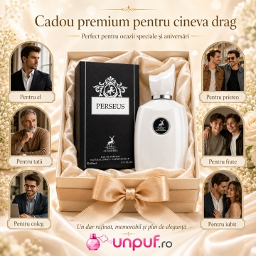 Parfum Arăbesc Perseus Maison Alhambra EDP 100 ml Bărbat, Inspirat Pegasus Parfums de Marly, Aromă Oriental Fougère cu Bergamotă, Chimion, Heliotrop, Migdale Amare, Iasomie, Lavandă, Lemn de Santal și Vanilie - Img 7