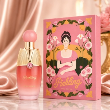 Parfum Arăbesc Pinkling Paris Corner 100 ml, Apă de Parfum Unisex, Damă, Bărbat, Aromă Fructat Florală, Ambrată și Fumurie, Inspirat Sirene Fragrance Du Bois