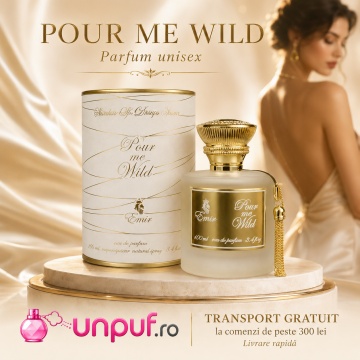 Parfum Arăbesc Pour Me Wild Emir 100 ml, Apă de Parfum Bărbat, Aromă Fructat Floral Sălbatică, Inspirat Angels' Share On The Rocks By Kilian - Img 10