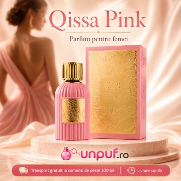 Parfum Arăbesc Qissa Pink Paris Corner 100 ml, Apă de Parfum Damă, Aromă Oriental Vanilată, Dulce și Feminină, Inspirat Thank You, Next - Img 10