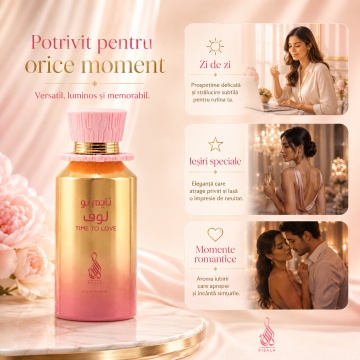 Parfum Arăbesc Risala Series Time To Love 100 ml, Unisex, Damă, Bărbat, edp - Img 8