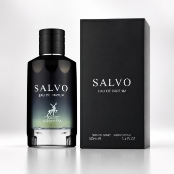 Parfum Arăbesc Salvo Maison Alhambra EDP 100 ml Bărbat, Inspirat Sauvage 2015 Dior, Aromă Aromatic Fougère Fresh Condimentată cu Bergamotă, Lămâie Amalfi, Piper, Lavandă, Vetiver, Paciuli, Ambroxan, Cedru și Labdanum