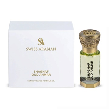 Parfum Arăbesc Shaghaf Oud Ahmar 12 ml, Swiss Arabian, Apă de Parfum , Unisex, Damă, Bărbat