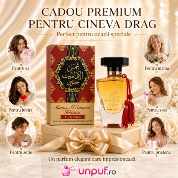 Parfum Arăbesc Shams Al Emarat Khususi Red Oud Ard Al Zaafaran 100 ml, Apă de Parfum Damă, Aromă Oriental Oud, Florală și Ambrată, Inspirat Intense Cafe - Img 10