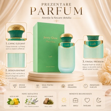 Parfum Arăbesc Sterling Lush By Jenny Glow 100 ml, Unisex, Damă, Bărbat, edp - Img 3