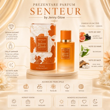 Parfum Arăbesc Sterling Senteur Jenny Glow 80 ml, Unisex, Damă, Bărbat, edp - Img 3