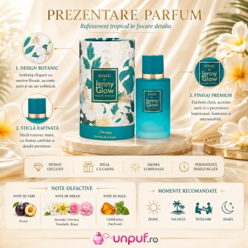 Parfum Arăbesc Sterling Soleil Jenny Glow 80 ml, Unisex, Damă, Bărbat, edp - Img 3