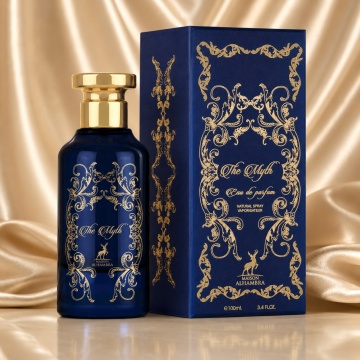 Parfum Arăbesc The Myth Maison Alhambra EDP 100 ml Unisex, Inspirat A Song For The Rose Gucci, Aromă Floral Lemnos Mosc cu Cimbru, Trandafir Bulgăresc, Șofran, Iasomie, Iris, Trandafir, Ambră, Mosc și Vanilie