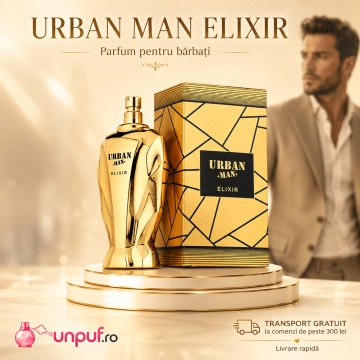 Parfum Arăbesc Urban Man Elixir Fragrance World 90 ml, Apă de Parfum Bărbat, Aromă Aromatic Condimentată Intensă cu Grapefruit, Cardamom, Scorțișoară, Lemn Dulce, Lavandă, Nucșoară, Patchouli, Ambră, Lemn de Santal și Mosc - Img 10