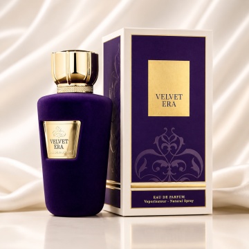 Parfum Arăbesc Velvet Era Fragrance World 100 ml, Apă de Parfum Unisex, Damă și Bărbat, Aromă Floral Ambrată Catifelată, Inspirat Erba Pura Xerjoff