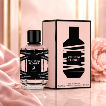 Parfum Arăbesc Victoria Flower Maison Alhambra EDP 100 ml Damă, Inspirat Flowerbomb Viktor & Rolf, Aromă Oriental Florală cu Frezie, Bergamotă, Ceai, Floare de Portocal, Iasomie, Orhidee, Trandafir, Mosc, Paciuli și Vanilie