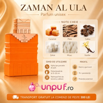 Parfum Arăbesc Zaman Al Ula Paris Corner 100 ml, Apă de Parfum Unisex, Damă și Bărbat, Aromă Oriental Ambrată, Inspirat din Acorduri Gurmande Orientale - Img 9