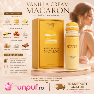 Parfum Arabiyat Sugar Vanilla Cream Macaron 100 ml ,arăbesc , Bărbat, Damă, Unisex - Img 9