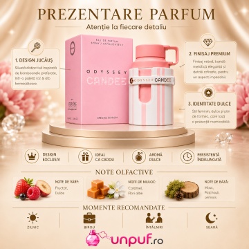 Parfum Armaf Odyssey Candee 100 ml, parfum arăbesc, edp, Damă - Img 3