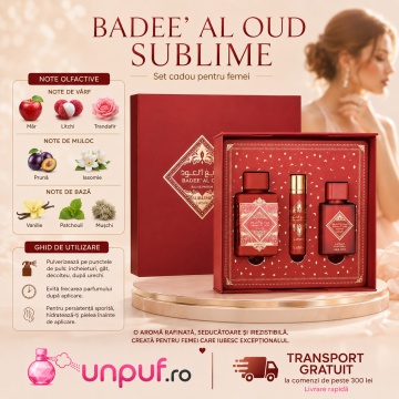 Parfum Badee Al Oud Sublime Gift Set Unisex ,arăbesc , Bărbat, Damă, Unisex - Img 8