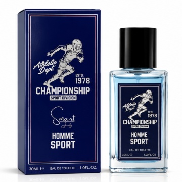 Parfum Barbati V.V.Love Championship Sport Division, Homme Sport, Eau de Toilette EDT, 30 ml, Aroma Proaspata, Spray, pentru Zi si Seara