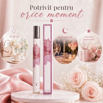 Parfum Damă La Bella Viva 35 ml V.V. Love, Apă de Toaletă, Inspirat de La Vie Est Belle Lancôme, Aromă Dulce Floral Fructată cu Coacăze Negre, Pară, Stânjenel, Iasomie, Floare de Portocal, Pralină, Vanilie, Paciuli și Tonka - Img 6