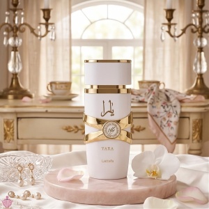 Parfum damă Lattafa Yara Moi Eau de Parfum 100 ml, aromă florală orientală cu iasomie, piersică, caramel - Img 12