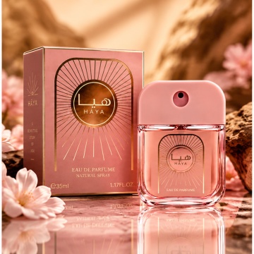 Parfum Dama V.V.Love Haya, Eau de Parfum EDP, 35 ml, Aroma Fructata Florala, Capsuni, Spray, pentru Zi si Seara - Img 2