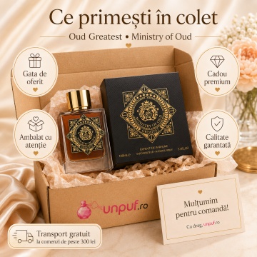 Parfum Greatest Ministry Of Oud 100 ml, Extract De Parfum, Barbati - Img 4