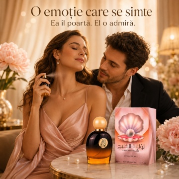Parfum Gulf Orchid Lulut Alkhaleej 80 ml, parfum arăbesc, edp, Unisex, Damă, Bărbat - Img 5
