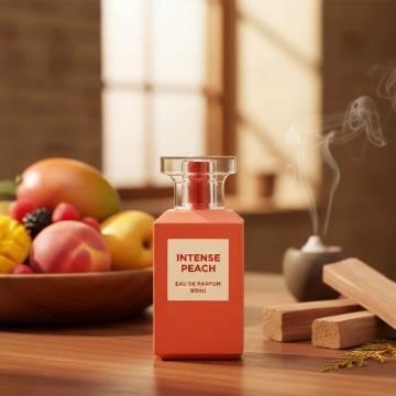 Parfum Intense Peach Fragrance World 80 ml, Apa De Parfum, Unisex - Img 5