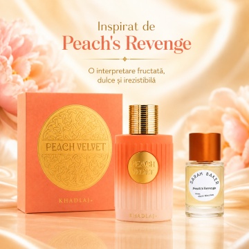 Parfum Khadlaj Peach Velvet 100 ml, Extract De Parfum Dama - Img 8