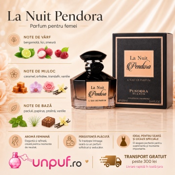 Parfum La Nuit Pendora Scents 100 ml, Apa De Parfum, Femei - Img 9