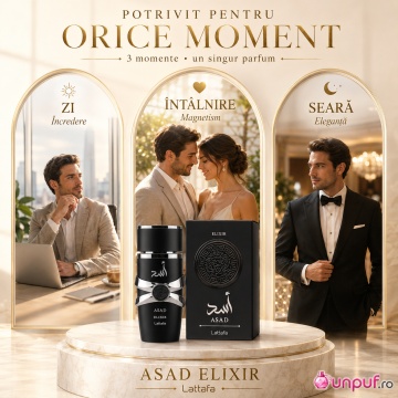 Parfum Lattafa Asad Elixir, Eau de Parfum Bărbați, 100 ml, parfum oriental intens - Img 7