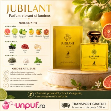 Parfum Maison Alhambra Jubilant Vitality 100 Ml, parfum arbesc original - Img 9