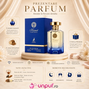 Parfum Maison Alhambra Parfum Kismet Lunar Magic 100 Ml, parfum arbesc original - Img 3