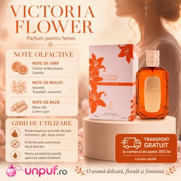 Parfum Maison Alhambra Victoria Flower Rosa Lilium 100 Ml, parfum arbesc original - Img 9