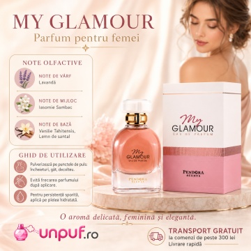 Parfum My Glamour Pendora Scents 100 ml, Apa De Parfum, Femei - Img 9