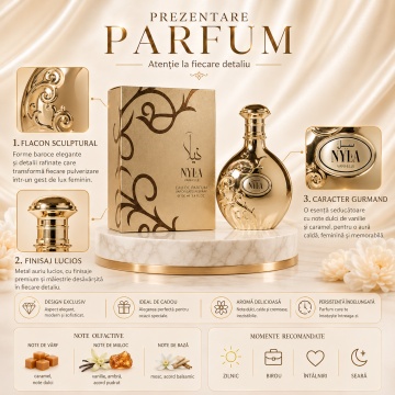 Parfum Nyla Vanille Eau de Parfum 80ml, tip arăbesc, Damă - Img 3