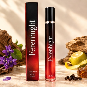 Parfum pentru barbati Ferenhight V.V. Love, 35 ml, aroma vanilata ozonica condimentata, piele intoarsa, lemn dulce, mandarina siciliana, frunze de violeta, rom, coriandru, chimion si vanilie de Bourbon - Img 6