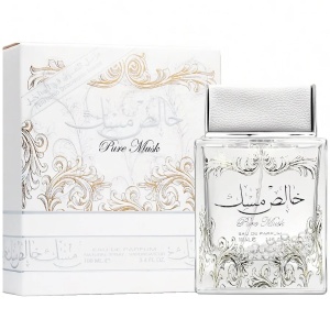 Parfum Pure Musk Lattafa 100 ml, Apă De Parfum + 50 ml Deodorant Spray, Damă