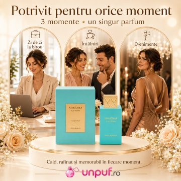 Parfum Shaghaf Oud Tonka Eau de Parfum 75ml, tip arăbesc, Unisex, Damă, Bărbat - Img 6