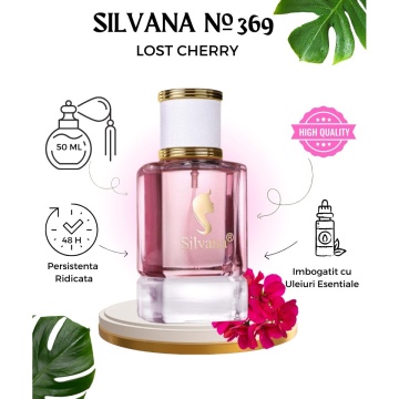 Parfum Silvana Lost Chery Oriental Floral unisex parfum W369, 50 ml, pentru damă - Img 2