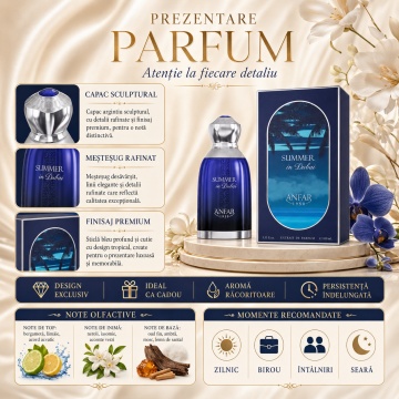 Parfum Summer in Dubai Extrait de Parfum 100ml, tip arăbesc, Unisex, Damă, Bărbat - Img 3
