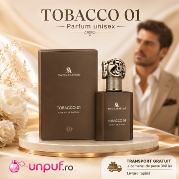 Parfum Tobacco 01 Extrait de Parfum 50ml, tip arăbesc, Unisex, Damă, Bărbat - Img 10