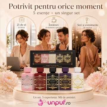 Parfum Ulei Lattafa Badee Al Oud Collection 5 X 5 ml, Unisex - Img 6