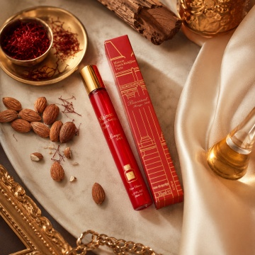 Parfum Unisex Chandelier Rouge 35 ml V.V. Love, Inspirat de Baccarat Rouge 540 Extrait de Parfum, Aromă Intensă cu Șofran, Migdale Amare, Iasomie, Cedru și Mosc - Img 6