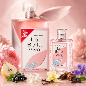 Parfum V.V. Love La Bella Viva, Apă de Parfum Damă, 100 ml, Inspirat din La Vie Est Belle Lancôme